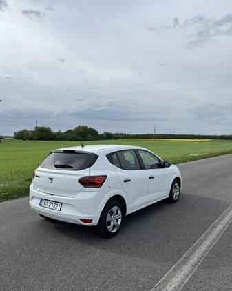 Dacia Sandero cena 42900 przebieg: 46125, rok produkcji 2021 z Wągrowiec małe 436